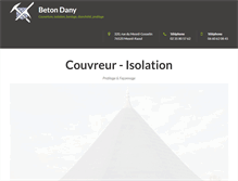 Tablet Screenshot of betondany.com